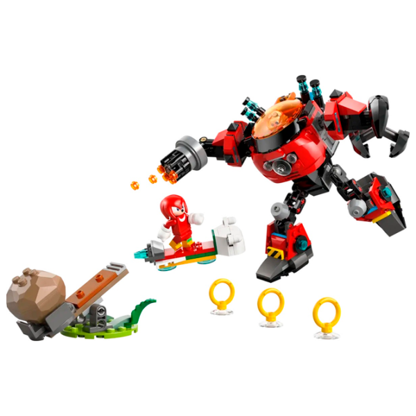 Constructor LEGO Knuckles vs. Dr. Eggman Egg Crusher Mech Clasic/ Blue photo 2