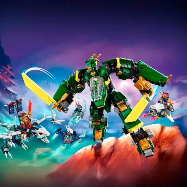 Конструктор LEGO Lloyd's Jet Mech Классический/ Зеленый photo 7