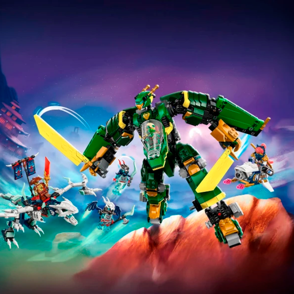 Конструктор LEGO Lloyd's Jet Mech Классический/ Зеленый photo 7