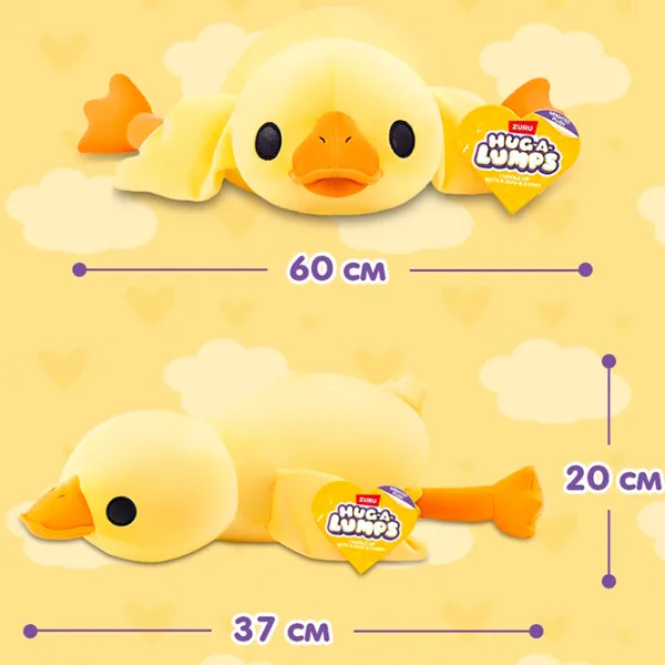 Мягкая игрушка Zuru Hug A Lumps Duck 14901G 3+ / Желтый photo 4