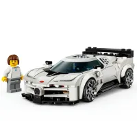 Constructor LEGO Bugatti Centodieci Mașină/ White photo 2
