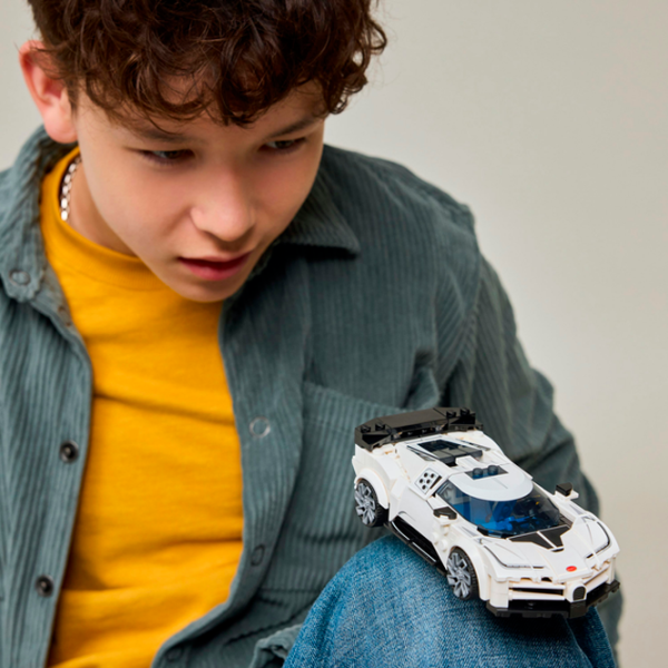 Constructor LEGO Bugatti Centodieci Mașină/ White photo 3