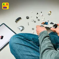 Constructor LEGO Bugatti Centodieci Mașină/ White photo 5