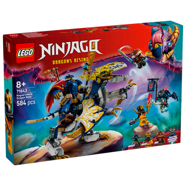 Constructor LEGO Rogue's Mech Dragon Rider Clasic/ Multicolor photo 1