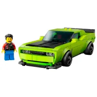 Constructor LEGO Dodge Challenger SRT Hellcat Mașină/ Green photo 3
