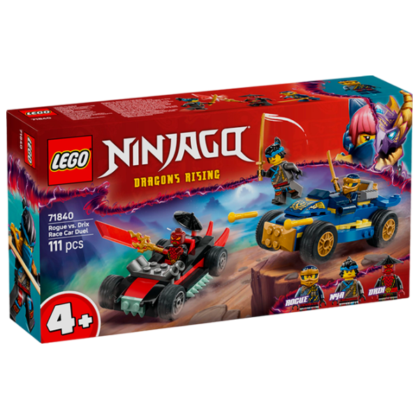 Constructor LEGO Rogue vs. Drix Race Car Duel Clasic/ Multicolor photo 1