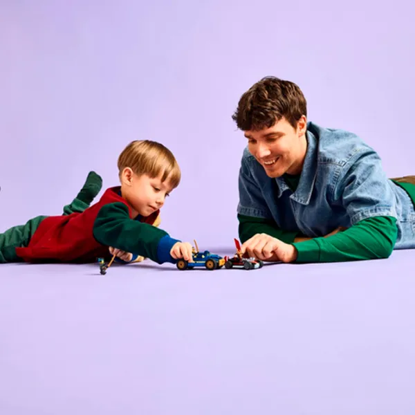 Constructor LEGO Rogue vs. Drix Race Car Duel Clasic/ Multicolor photo 6