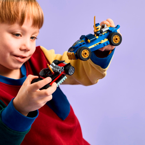 Constructor LEGO Rogue vs. Drix Race Car Duel Clasic/ Multicolor photo 7