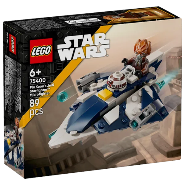 Constructor LEGO Plo Koon's Jedi Starfighter Clasic/ Blue photo 1
