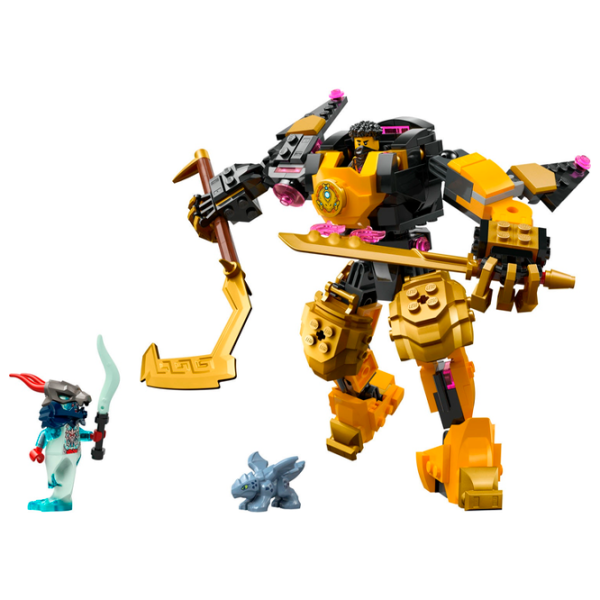 Constructor LEGO Arin's Spinjitzu Battle Mech Robot/ Yellow photo 2