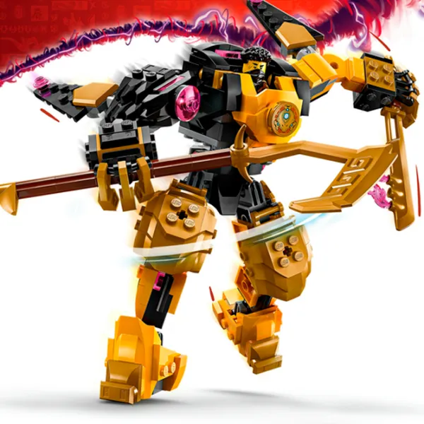 Constructor LEGO Arin's Spinjitzu Battle Mech Robot/ Yellow photo 5