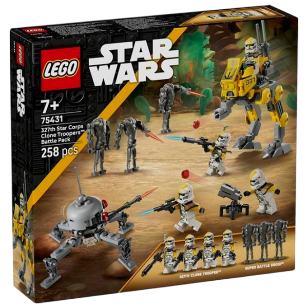 Constructor LEGO 327th Star Corps Clone Troopers Battle Pack Clasic/ Gray photo 1