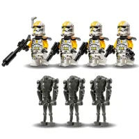 Constructor LEGO 327th Star Corps Clone Troopers Battle Pack Clasic/ Gray photo 6