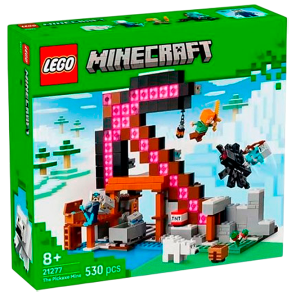 Constructor LEGO The Pickaxe Mine Clasic/ Gray photo 1