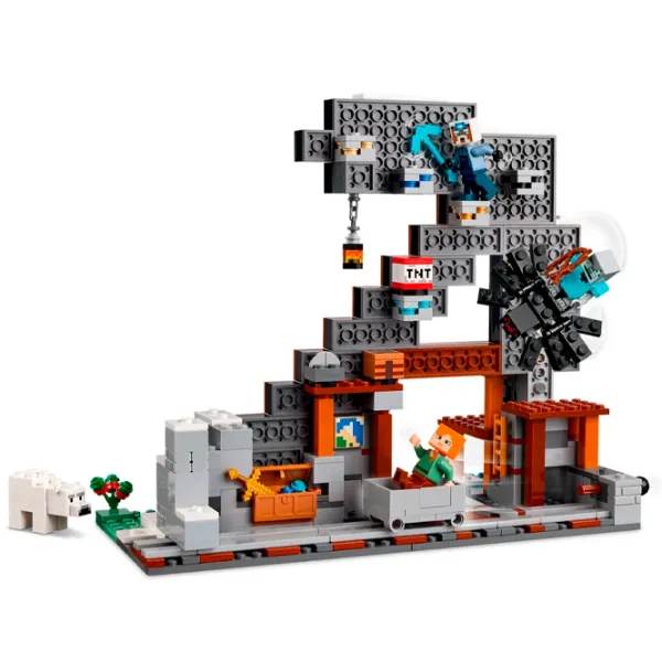 Constructor LEGO The Pickaxe Mine Clasic/ Gray photo 2