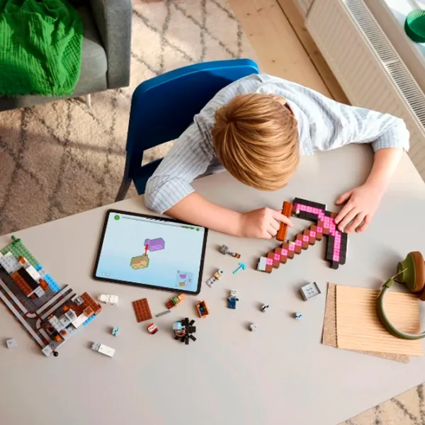 Constructor LEGO The Pickaxe Mine Clasic/ Gray photo 3