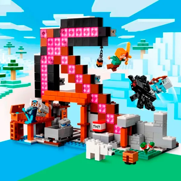 Constructor LEGO The Pickaxe Mine Clasic/ Gray photo 4