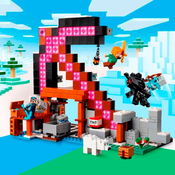 Constructor LEGO The Pickaxe Mine Clasic/ Gray photo 4