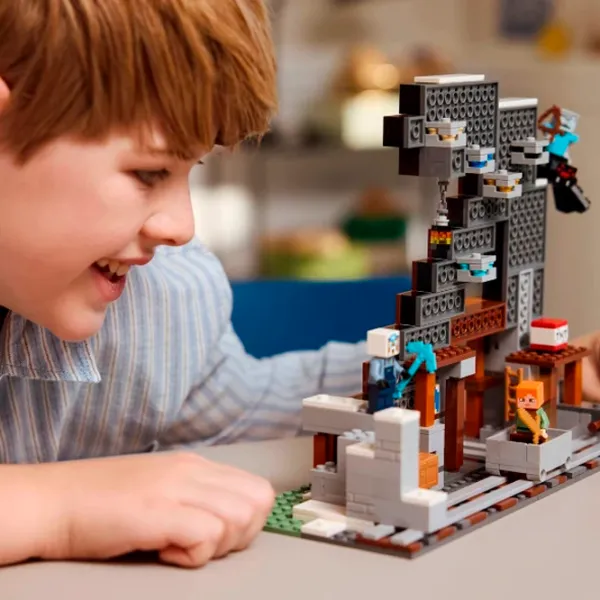 Constructor LEGO The Pickaxe Mine Clasic/ Gray photo 5