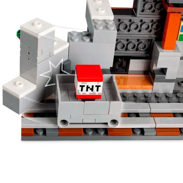 Constructor LEGO The Pickaxe Mine Clasic/ Gray photo 6