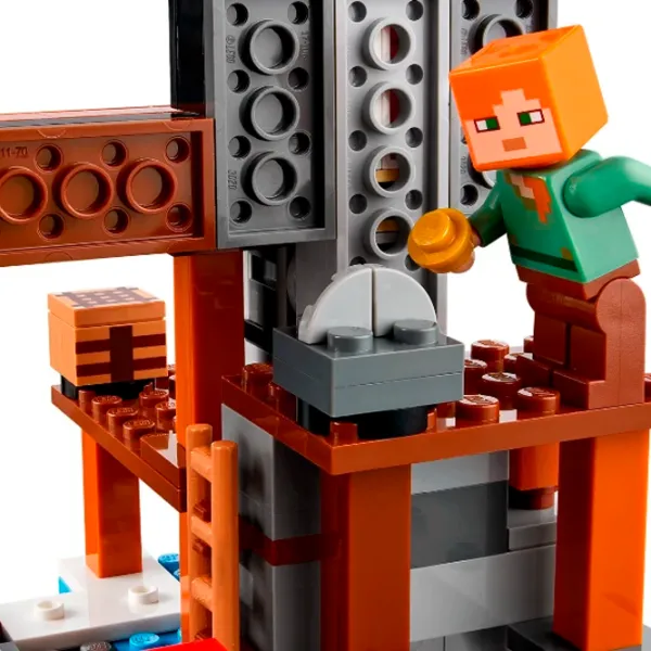 Constructor LEGO The Pickaxe Mine Clasic/ Gray photo 7