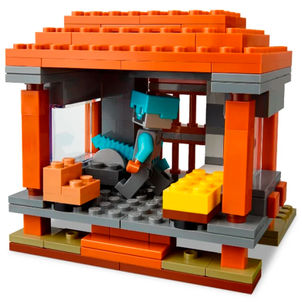 Constructor LEGO The Pillager Outpost & Ravager Clasic/ Brown photo 7