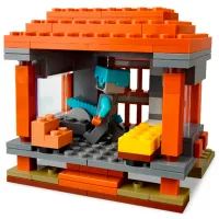 Constructor LEGO The Pillager Outpost & Ravager Clasic/ Brown photo 7