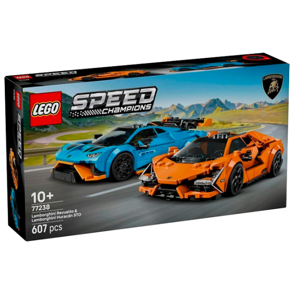 Конструктор LEGO Lamborghini Revuelto & Lamborghini Huracán STO Автомобиль/ Разноцветный photo 1