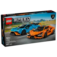 Конструктор LEGO Lamborghini Revuelto & Lamborghini Huracán STO Автомобиль/ Разноцветный