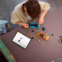 Constructor LEGO Lamborghini Revuelto & Lamborghini Huracán STO Mașină/ Multicolor photo 3