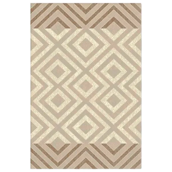 Covor Covoare Ungheni Matrix Light Brown / Polipropilenă photo 1