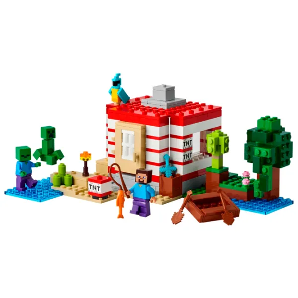 Constructor LEGO The TNT Jungle House Clasic/ Red photo 3