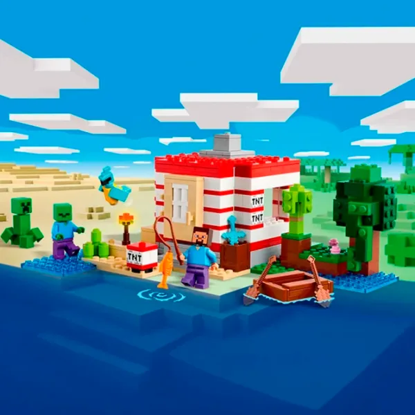 Constructor LEGO The TNT Jungle House Clasic/ Red photo 6