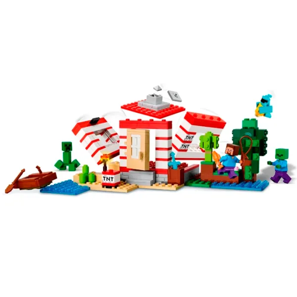 Constructor LEGO The TNT Jungle House Clasic/ Red photo 7