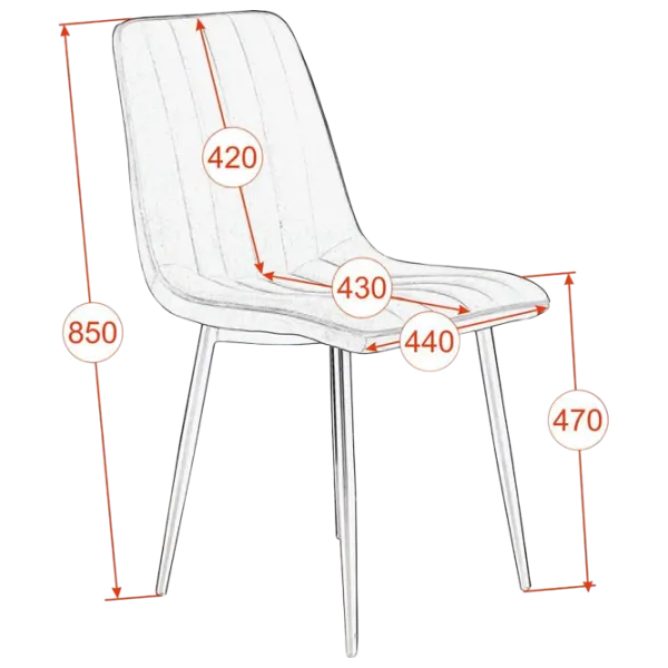 Set masă și scaune Evelin DT 431-1R Wo + 4 XR-154 Dreptunghiulară / PAL / Beige photo 4
