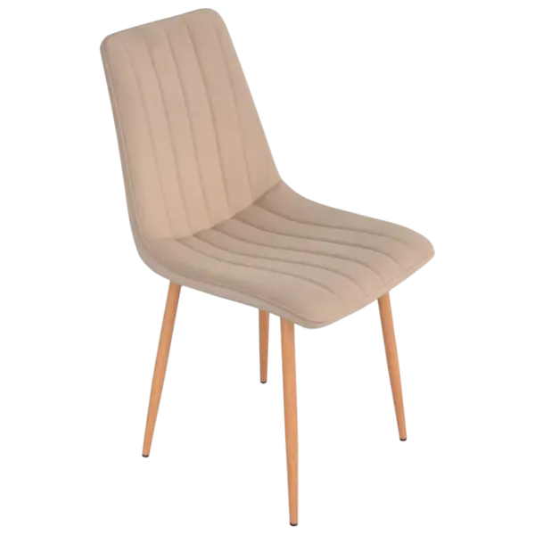 Set masă și scaune Evelin DT 431-1R Wo + 4 XR-154 Dreptunghiulară / PAL / Beige photo 5