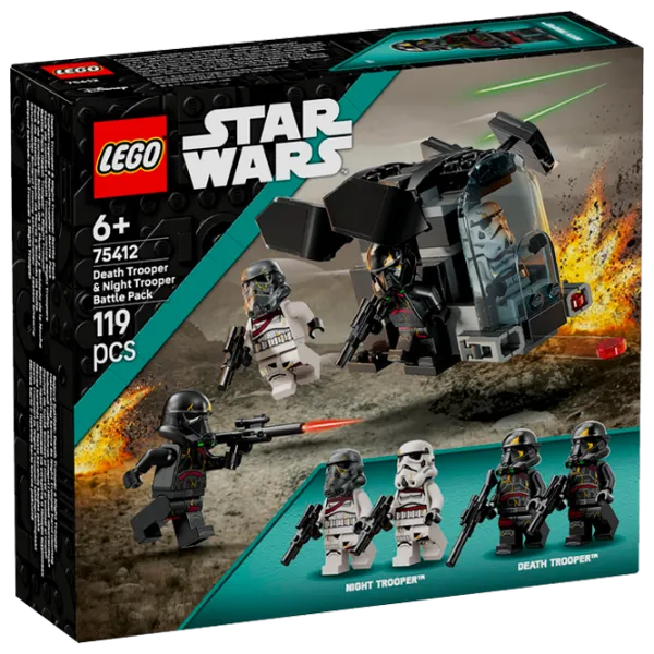 Constructor LEGO Death Trooper & Night Trooper Battle Pack Clasic/ Gray photo 1