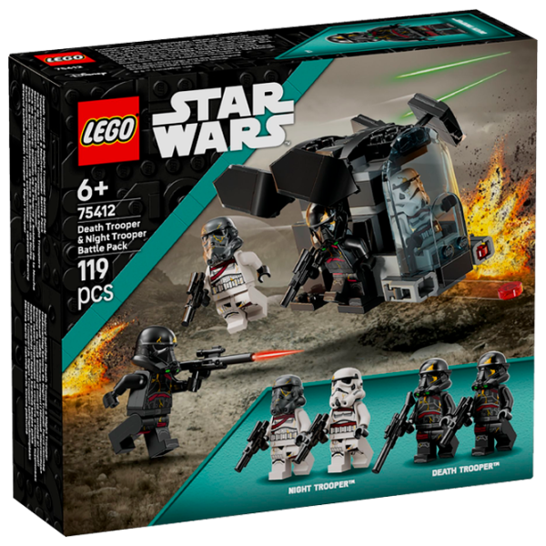 Constructor LEGO Death Trooper & Night Trooper Battle Pack Clasic/ Gray photo 1