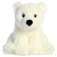 Jucărie moale Aurora Eco Urs polar 200021A 1+ / White