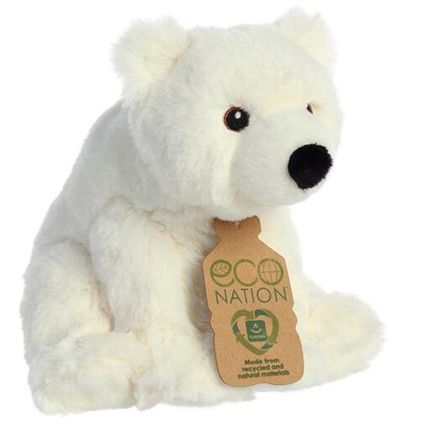 Jucărie moale Aurora Eco Urs polar 200021A 1+ / White photo 2