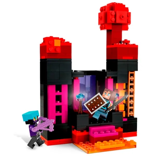 Constructor LEGO The Enderman Tower Clasic/ Black photo 5