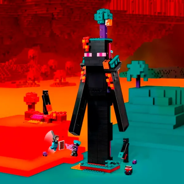 Constructor LEGO The Enderman Tower Clasic/ Black photo 6