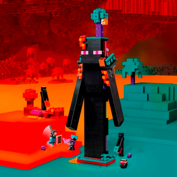 Constructor LEGO The Enderman Tower Clasic/ Black photo 6