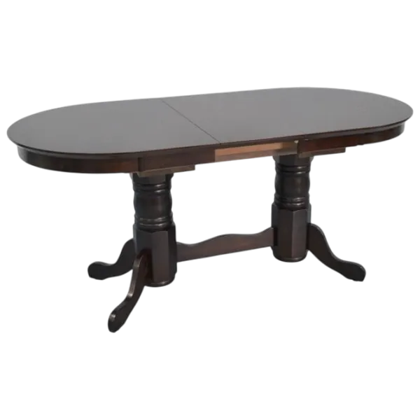 Set masă și scaune Evelin HV-31N + 8 F-789 Ovală / PAL / Chocolate photo 4