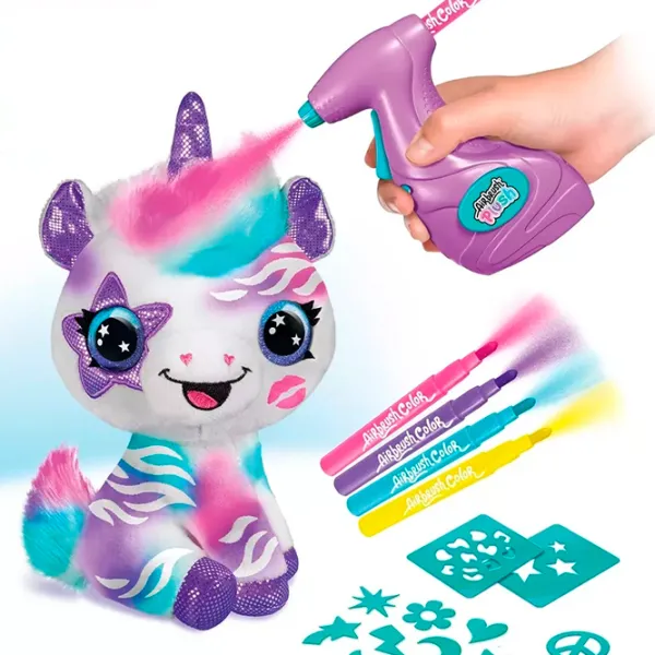 Мягкая игрушка Canal Toys DIY Airbrush Plush Unicorn 228CL 6+ / Белый photo 4