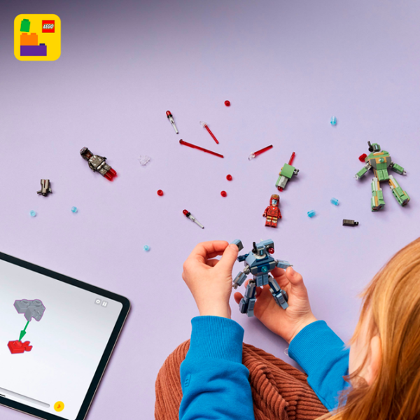 Constructor LEGO Iron Man & War Machine vs. Hammer Drones Scenă din film/ Multicolor photo 5