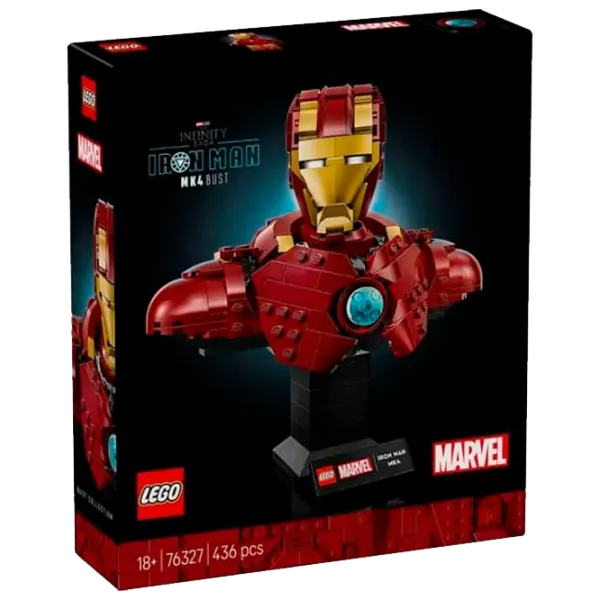 Constructor LEGO Iron Man MK4 Personaj de film/ Red photo 1