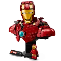 Constructor LEGO Iron Man MK4 Personaj de film/ Red photo 4