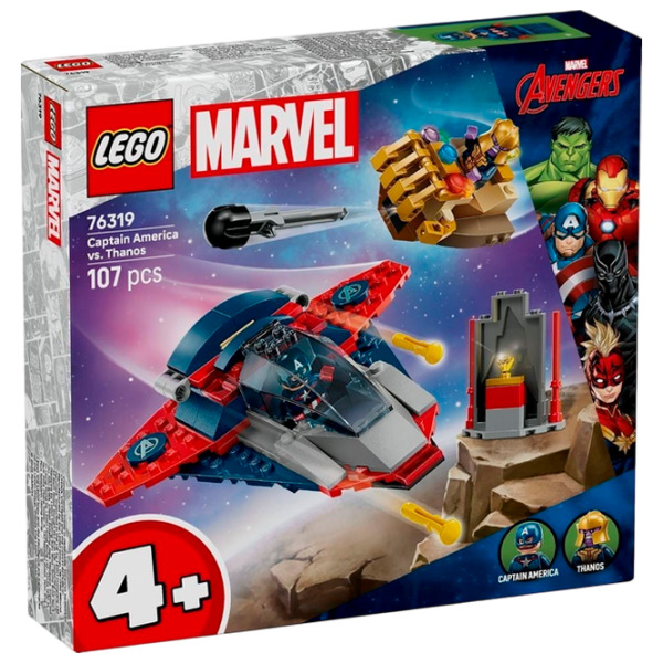 Constructor LEGO Captain America vs. Thanos Clasic/ Blue photo 1