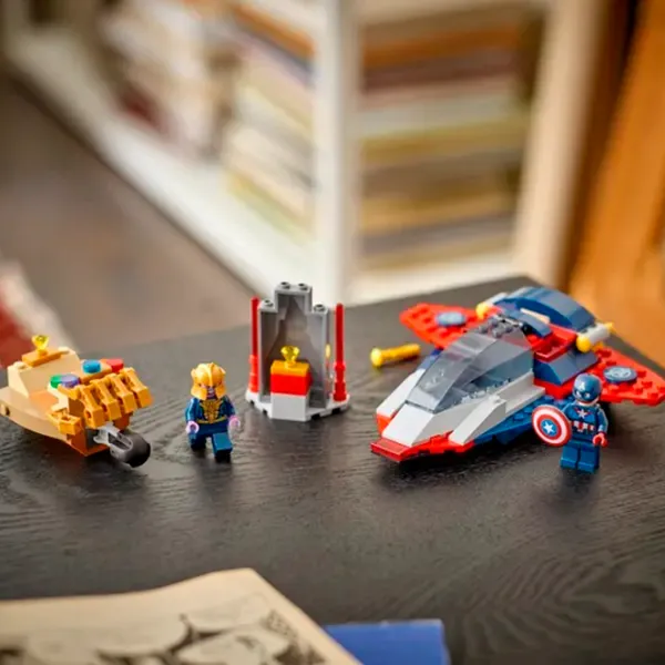 Constructor LEGO Captain America vs. Thanos Clasic/ Blue photo 3